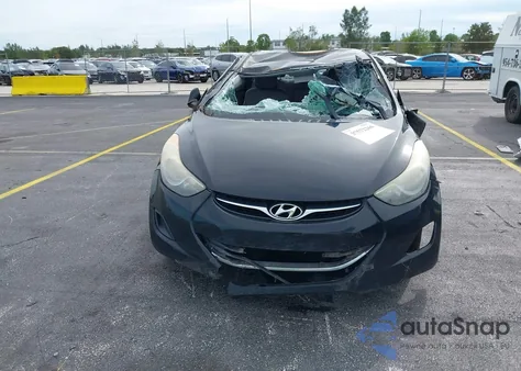 2012 Hyundai Elantra Gls from USA, damaged, VIN 5NPDH4AE3CH141504